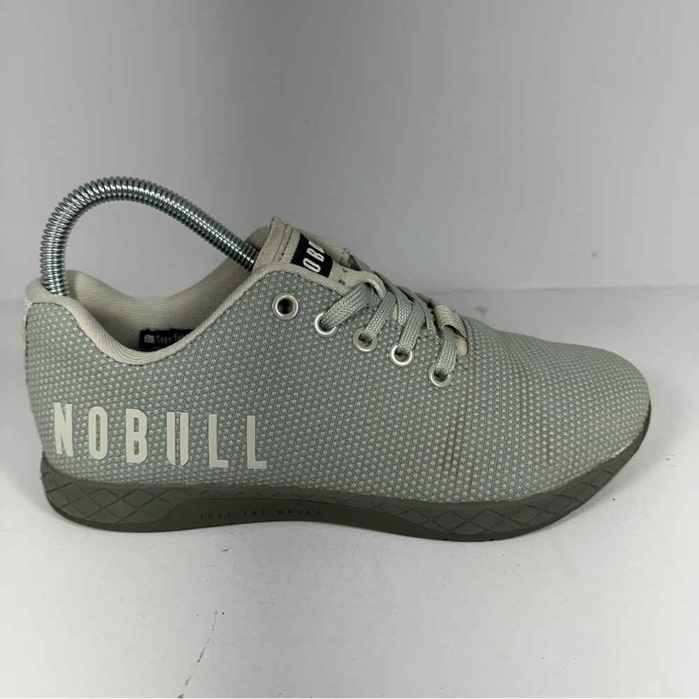 NO BULL SuperFabric Gray‎ Athletic Sneaker Trainers Shoes Mens US 6 Womens 7.5
